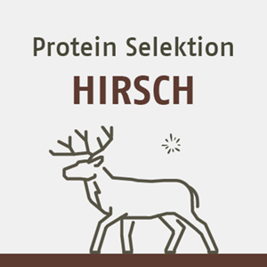 Protein Selektion Hirsch FR DEN HUND